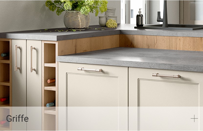 Jede Küche braucht Griffe - oder etwa nicht? Grifflos oder mit Griff - hier finden Sie alle Optionen.